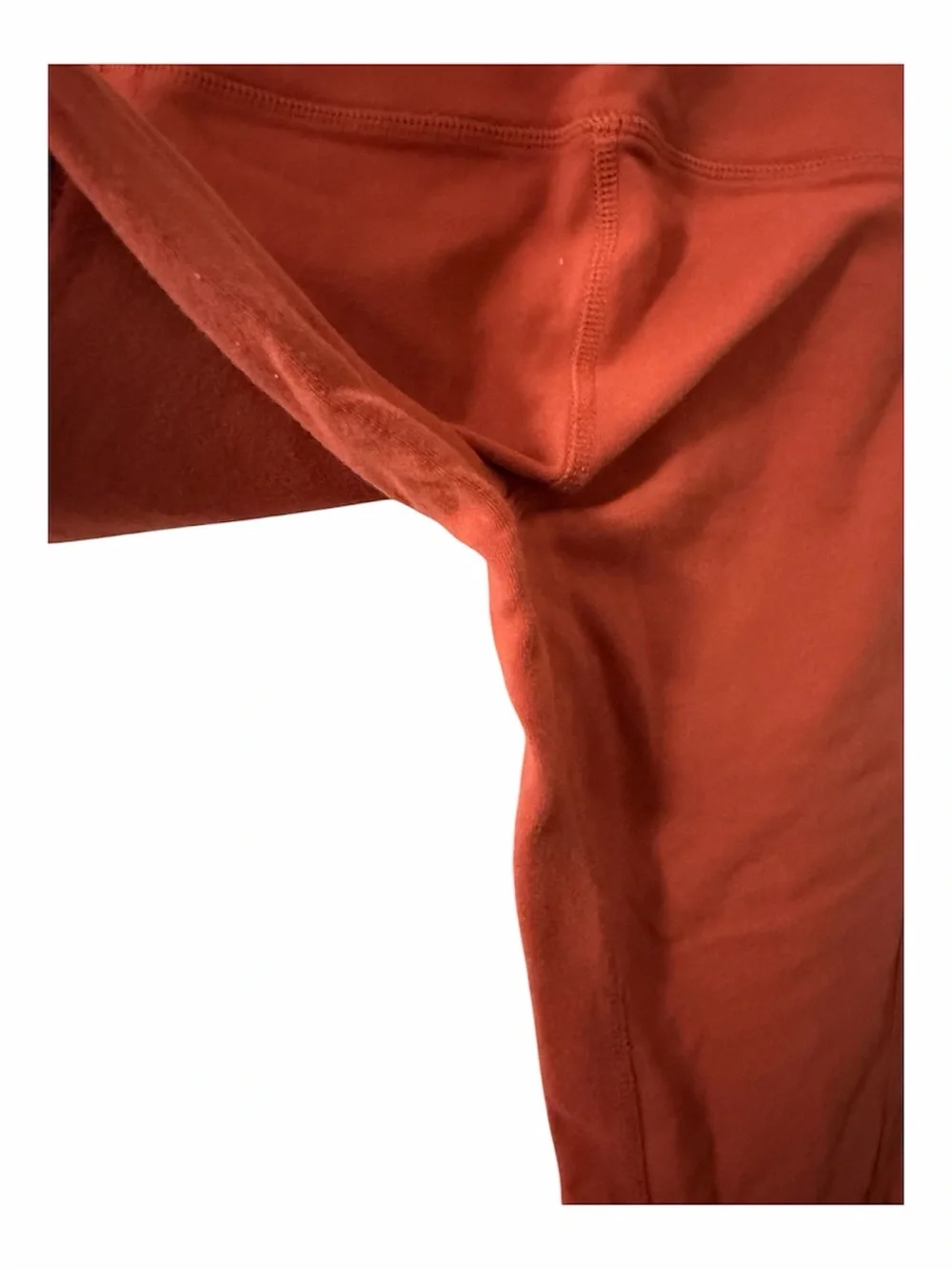 ALO Yoga Rust Red Moto Leggings